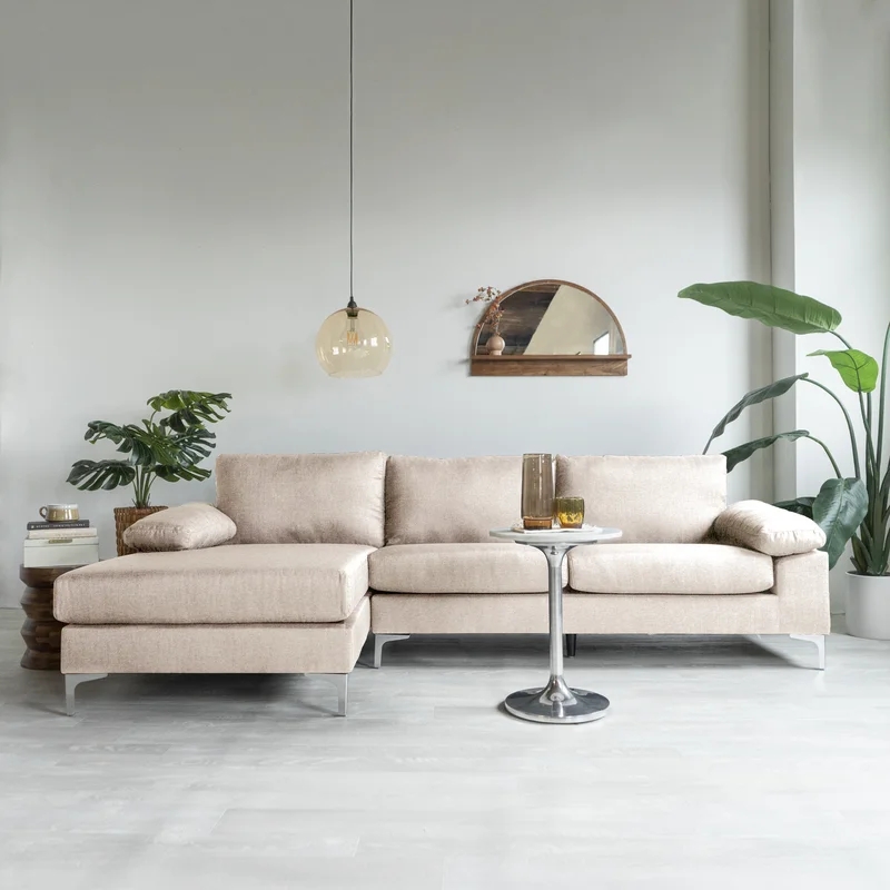 Orlowski 101′′ Wide Left Hand Facing Sofa & Chaise