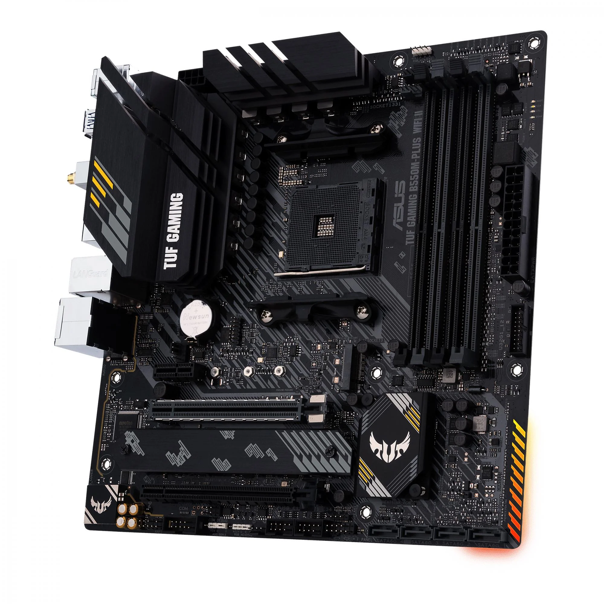 ASUS TUF GAMING B550M-PLUS (WI-FI) II (mATX. B550. AM4)