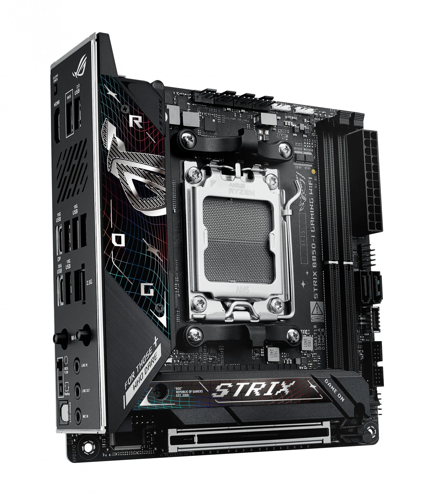 ASUS ROG STRIX B850-I GAMING WIFI (mITX. B850. AM5)
