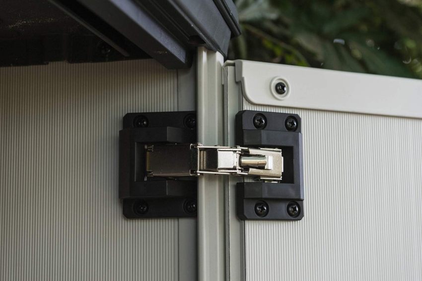 Keter Premier Tall 4.6 x 5.6 ft. Resin Outdoor Storage Shed