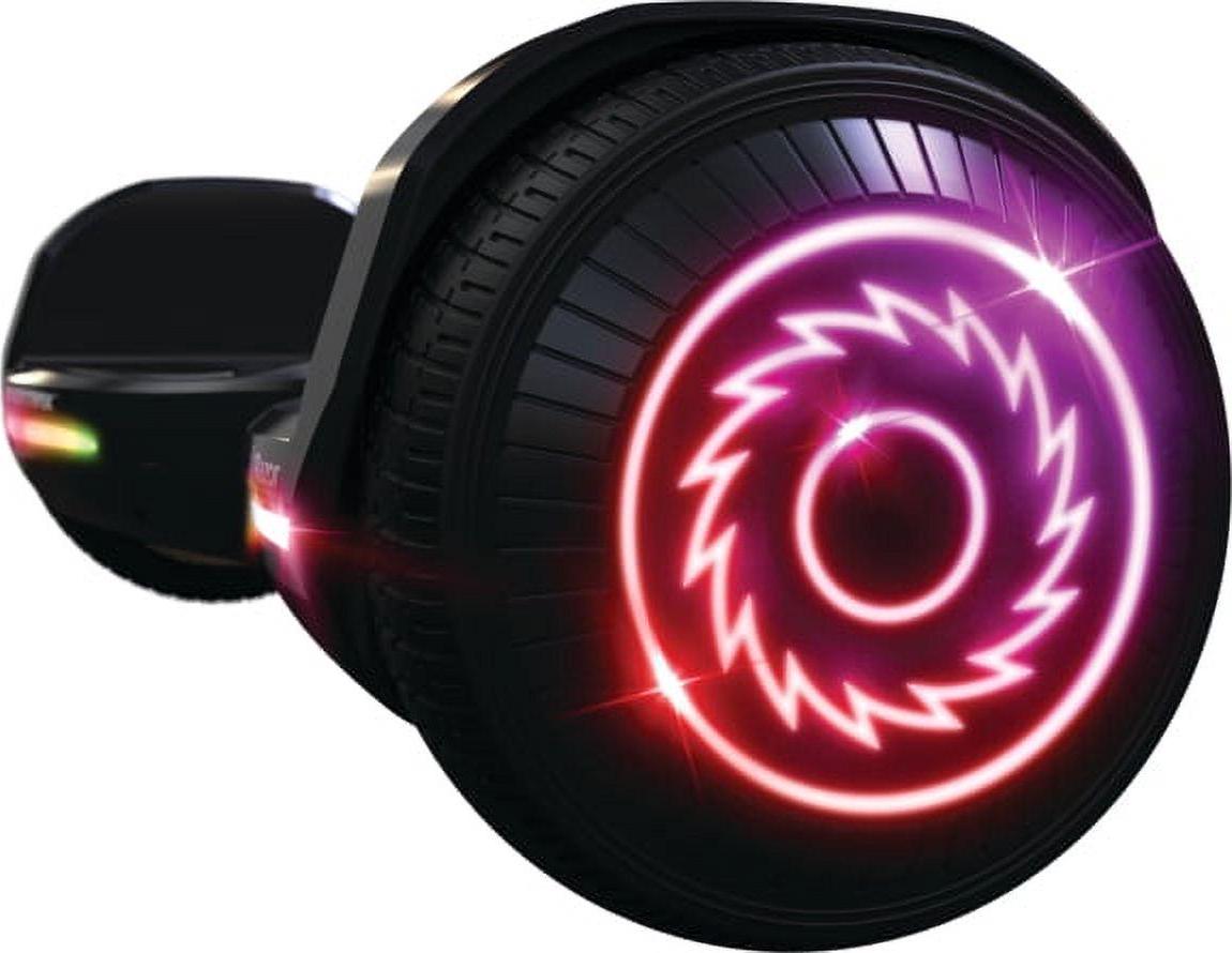 Razor Hovertrax Prizma- Black. Lighted Hoverboard for Child & Teen. up to 9 mph. UL2272 Certified