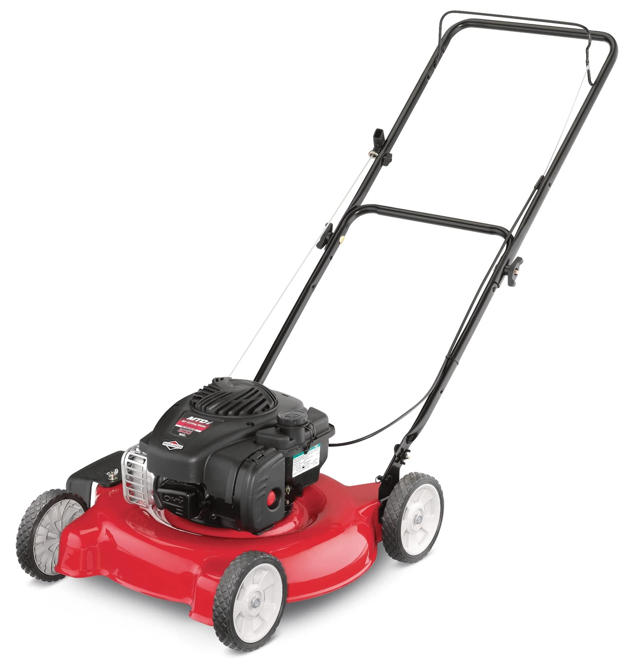 Yard Machines 20-in 125CC Walk Behind Push Mower with Side Discharge Cutting System