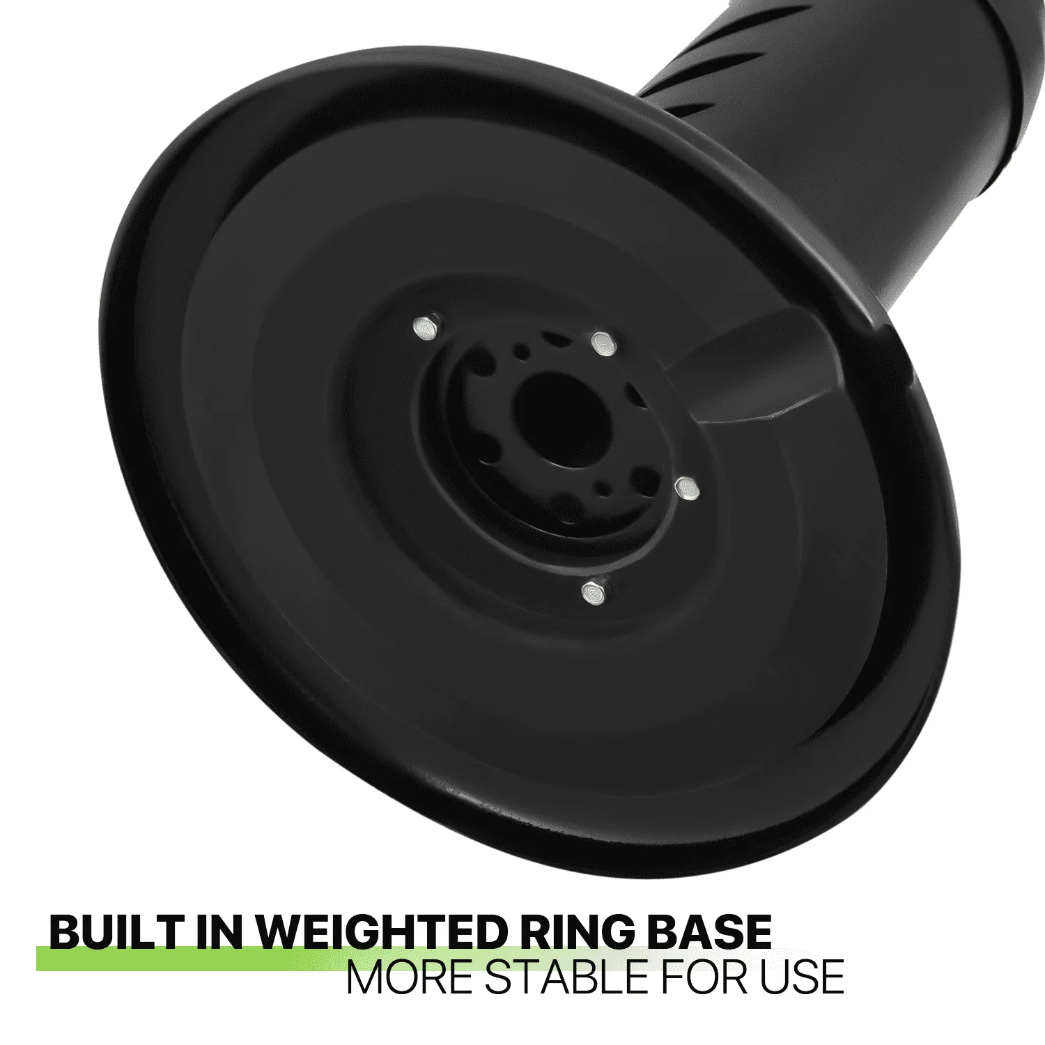 Magshion 11,000 BTU Stainless Steel Patio Heater Portable Propane Gas Standing Tabletop Patio Heater with Pilot Light for Outside Garden, Black