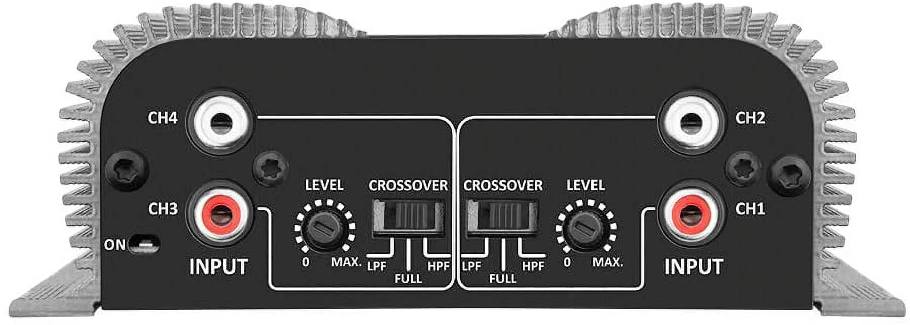 Taramps TS400X4 Full Range 2 Ohm 4 Channel 400W Class D Car Audio Amplifier