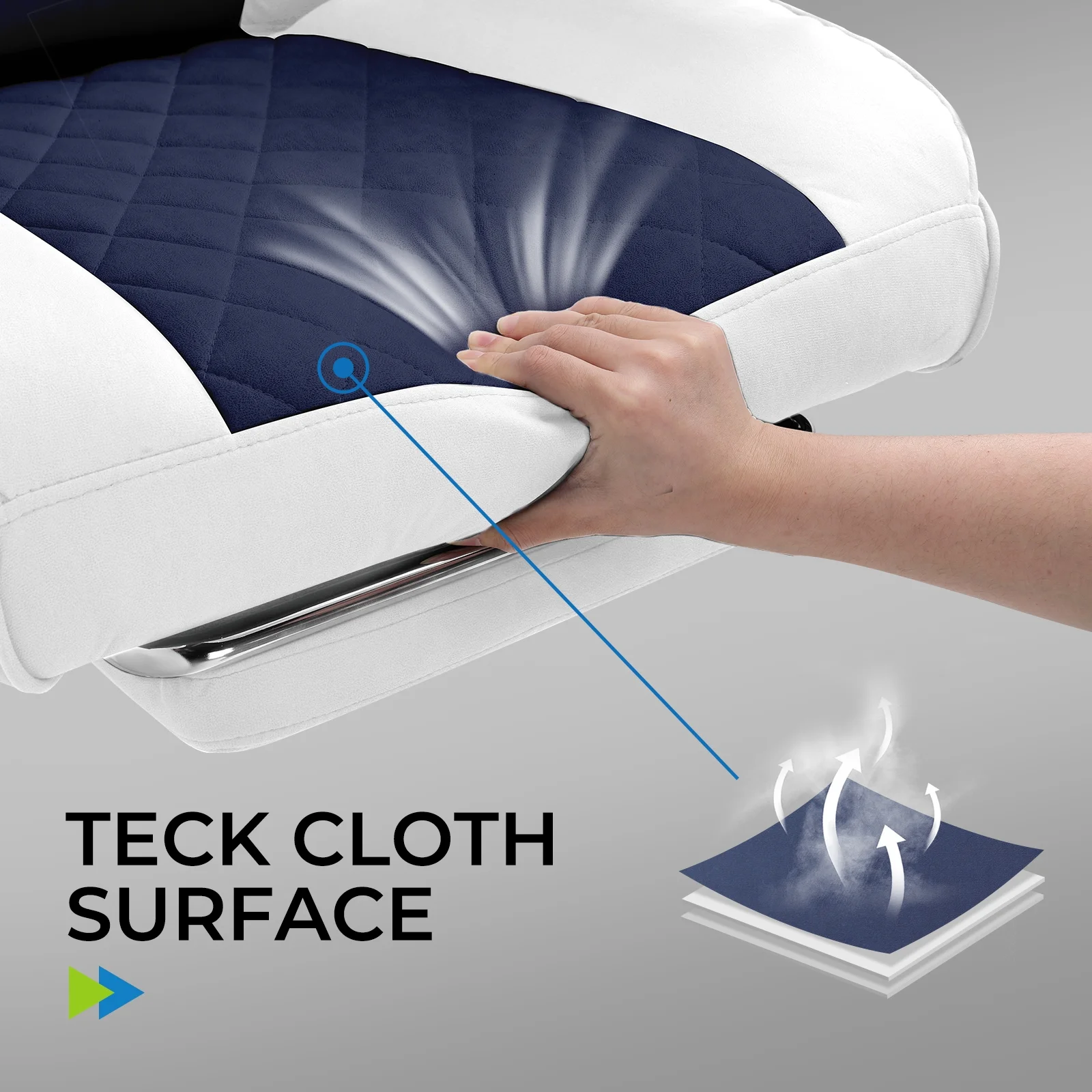 LUCKLIFE Big & Tall Office & Gaming Chair 400LBS Capacity, Wide Ergonomic Seat with Footrest, Adjustable Armrests, Black