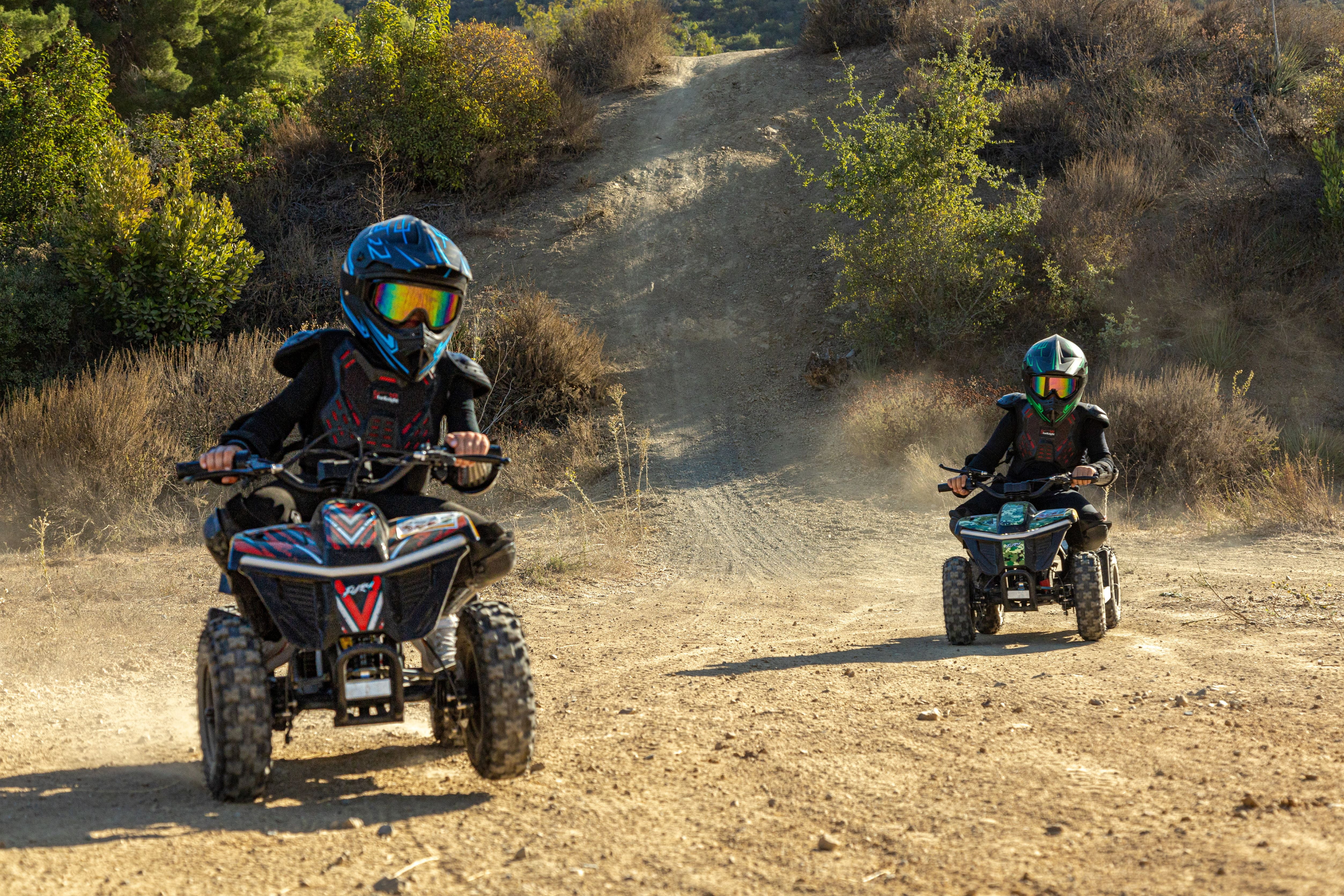 Droyd Fury Electric Youth ATV, 36V 500W Brushless Motor, Dual Suspension, Max Speed 15 mph, Offroad