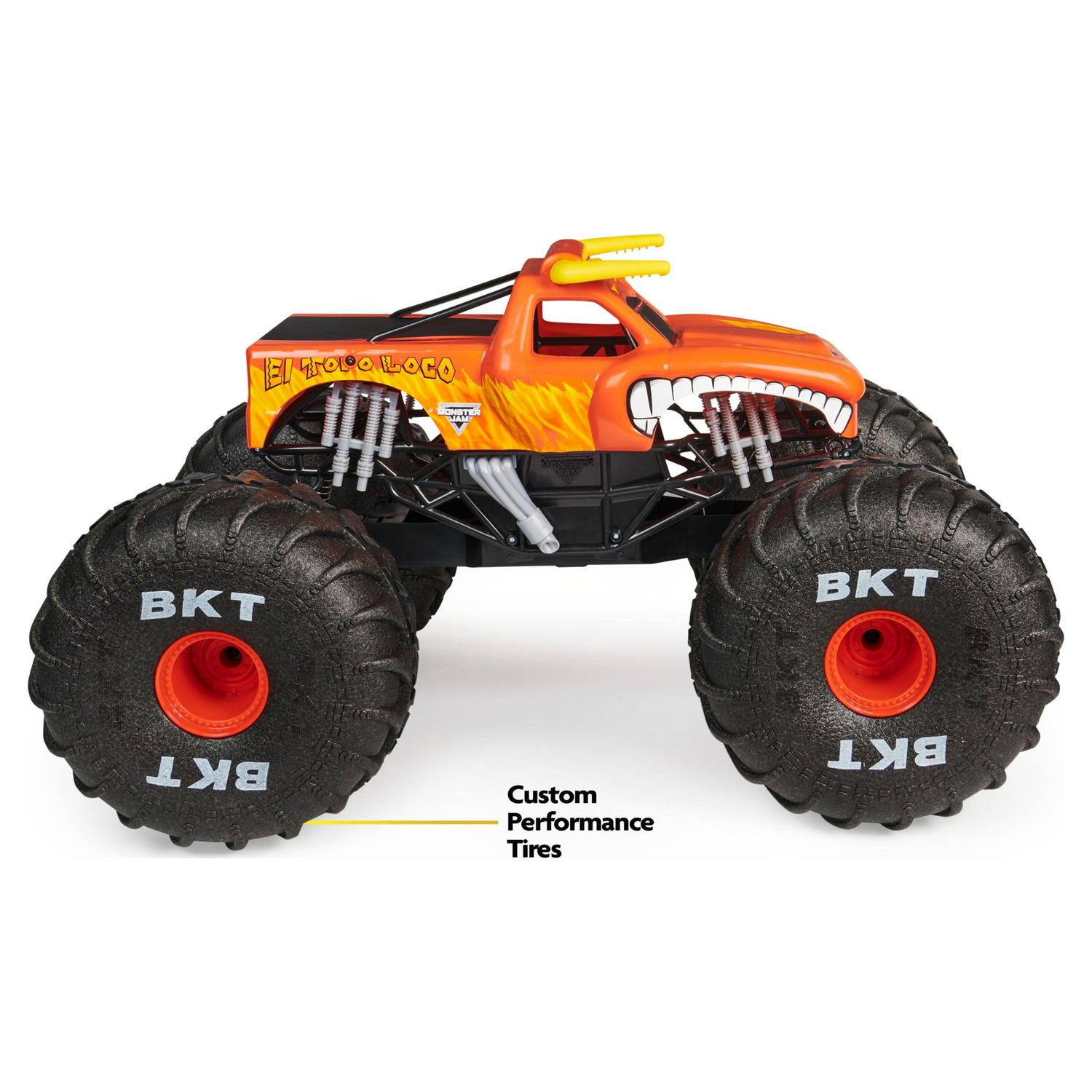 Monster Jam MEGA El Toro Loco. Remote Control Monster Truck. 1:6 Scale