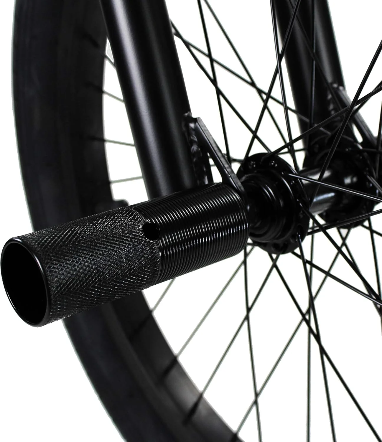 Elite BMX Bicycle 20�� Freestyle Bike - Stealth Blue Purple Ideal for Ages 7 to 18 Years