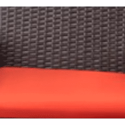 Lacoo 3 Pieces Outdoor Patio Furniture PE Rattan Wicker Table and Chairs Set Bar Set with Cushioned Tempered Glass, Brown/Beige, 2