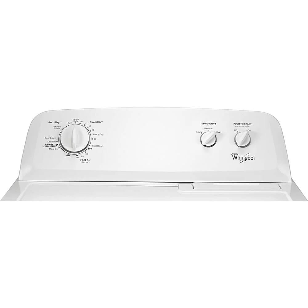 Whirlpool WED4616FW 7.0 Cu. Ft. White Electric Dryer