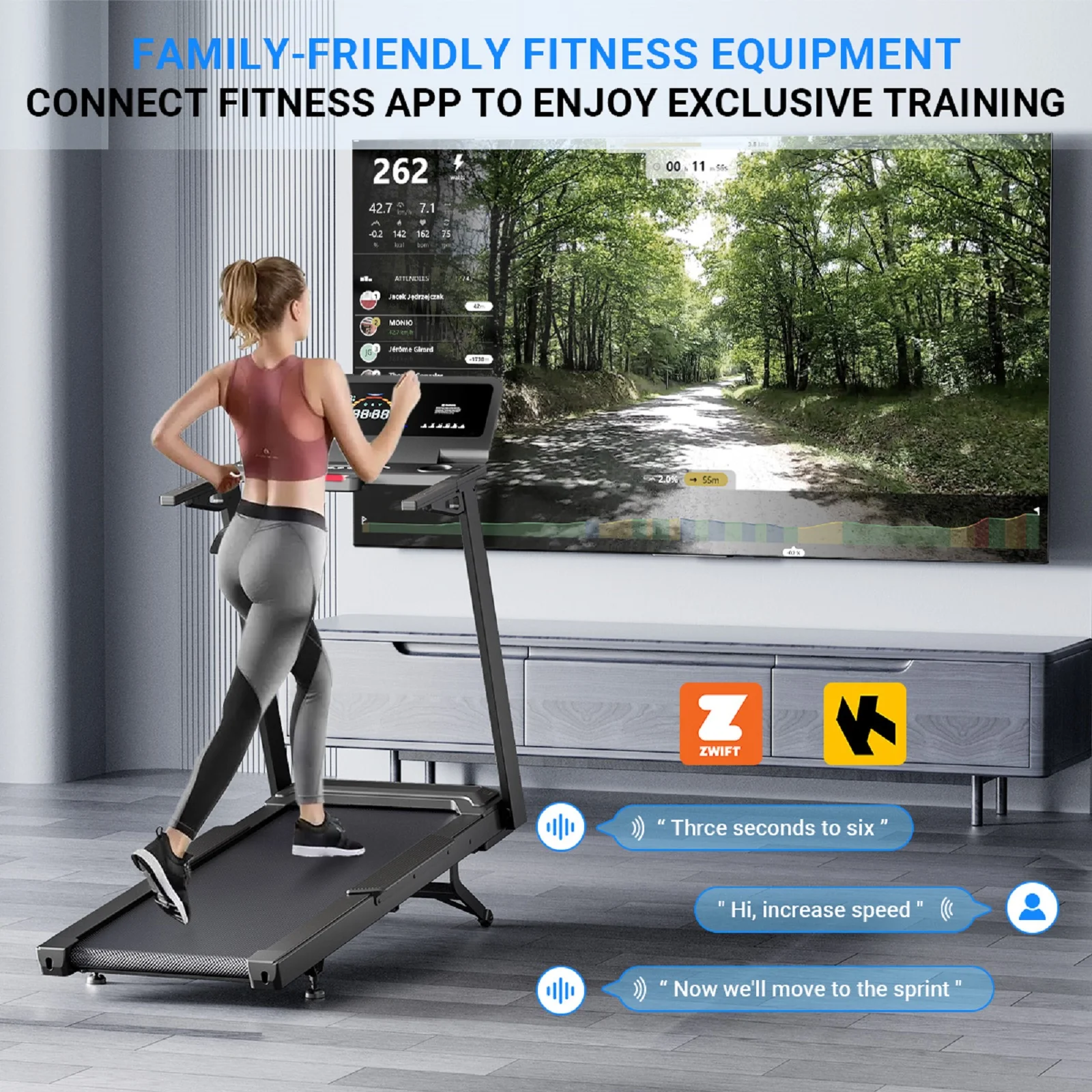 YZRUN 15% Auto Incline 6.5HP Portable Walking Pad Treadmill with Remote Control, 10MPH Speed,500lbs Capacity for Home and Office Use ,Adjustable iPad Holder